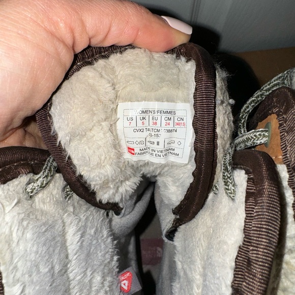 Northface Womens Shellista II Brown Snow Boots size 7 - Picture 6 of 10